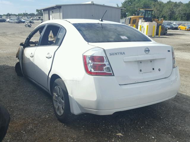 3N1AB61E29L634165 - 2009 NISSAN SENTRA 2.0 WHITE photo 3