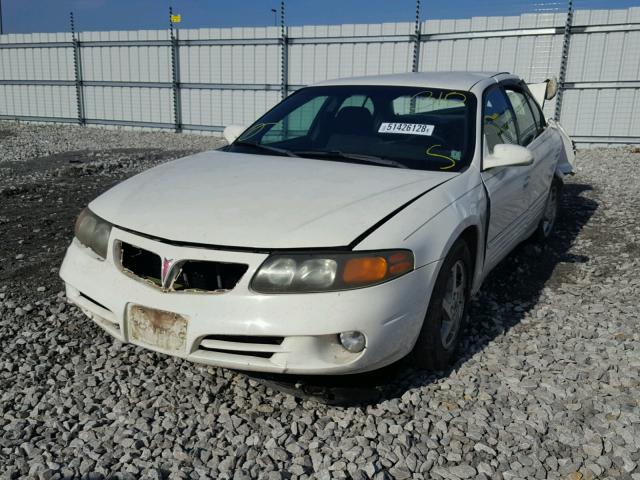 1G2HX52K034150640 - 2003 PONTIAC BONNEVILLE WHITE photo 2