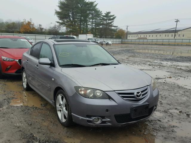 JM1BK323551312389 - 2005 MAZDA 3 S GRAY photo 1