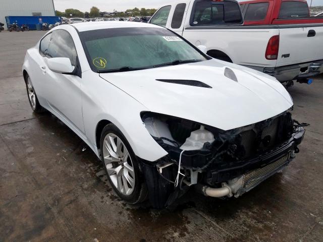 KMHHT6KD1EU117112 - 2014 HYUNDAI GENESIS CO WHITE photo 1