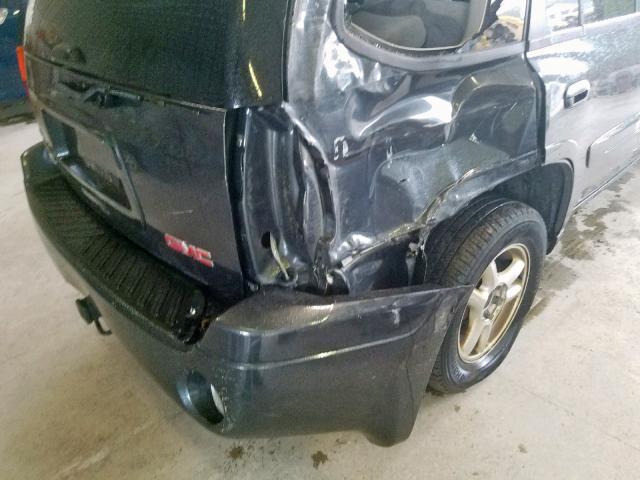 1GKDT13S052351194 - 2005 GMC ENVOY CHARCOAL photo 9