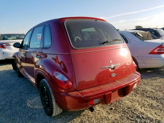 3A4FY48B86T238443 - 2006 CHRYSLER PT CRUISER RED photo 3