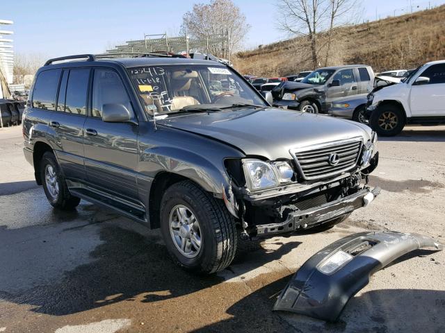 JTJHT00W123522245 - 2002 LEXUS LX 470 CHARCOAL photo 1