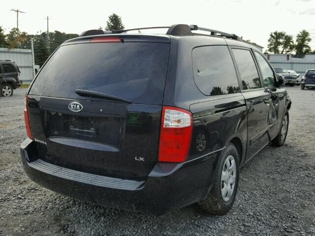 KNDMB233466063511 - 2006 KIA SEDONA EX/ BLACK photo 4