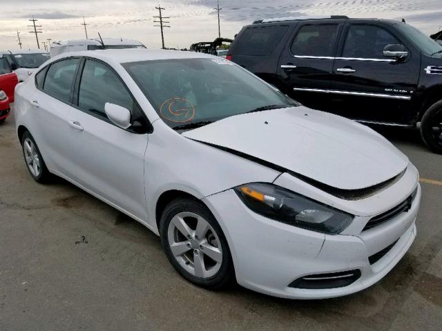 1C3CDFBB0GD660887 - 2016 DODGE DART SXT WHITE photo 1