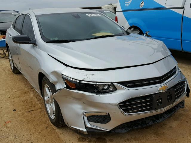 1G1ZB5ST6JF147078 - 2018 CHEVROLET MALIBU LS 银色 照片 1