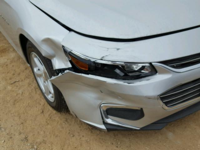 1G1ZB5ST6JF147078 - 2018 CHEVROLET MALIBU LS 银色 照片 9