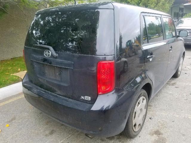 JTLKE50E391067268 - 2009 TOYOTA SCION XB 黑色 照片 4