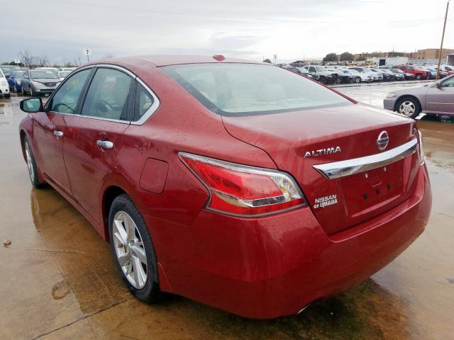 1N4AL3AP6FC159479 - 2015 NISSAN ALTIMA 2.5 MAROON photo 3