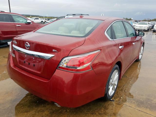 1N4AL3AP6FC159479 - 2015 NISSAN ALTIMA 2.5 MAROON photo 4