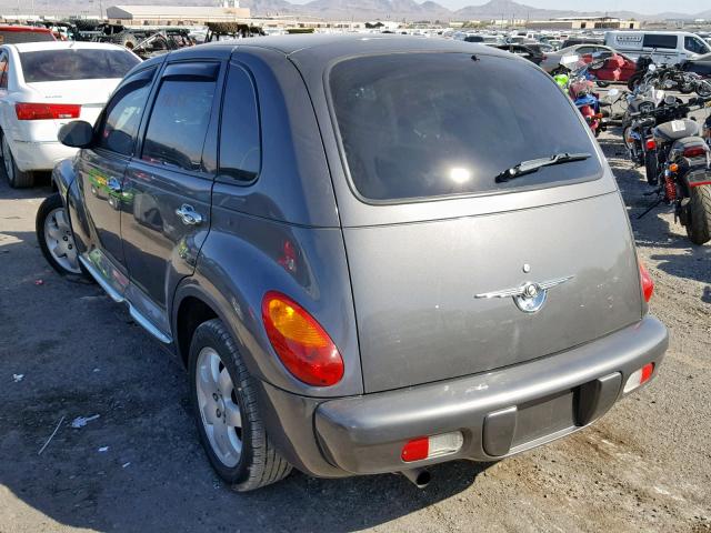 3C4FY48B24T321031 - 2004 CHRYSLER PT CRUISER CHARCOAL photo 3