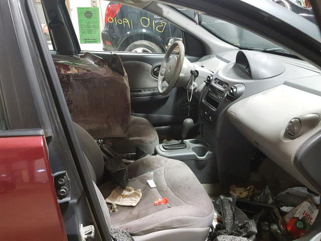 1G8AJ52F53Z162233 - 2003 SATURN ION LEVEL MAROON photo 5