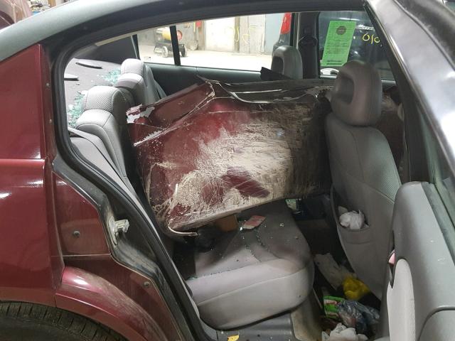 1G8AJ52F53Z162233 - 2003 SATURN ION LEVEL MAROON photo 6