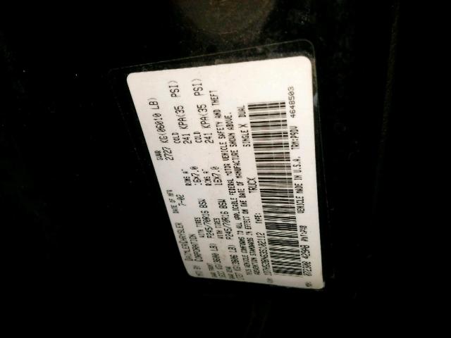 1D7HG38N63S102112 - 2003 DODGE DAKOTA QUA BLACK photo 10