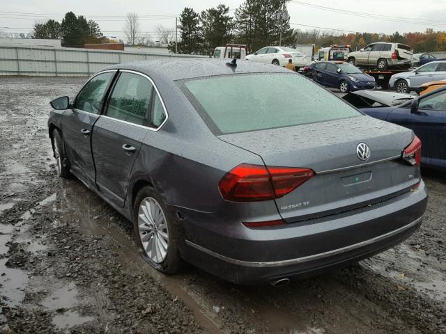 1VWBT7A38HC027228 - 2017 VOLKSWAGEN PASSAT SE GRAY photo 3