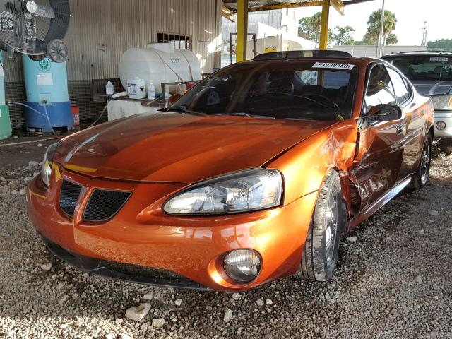 2G2WR524541139262 - 2004 PONTIAC GRAND PRIX ORANGE photo 2
