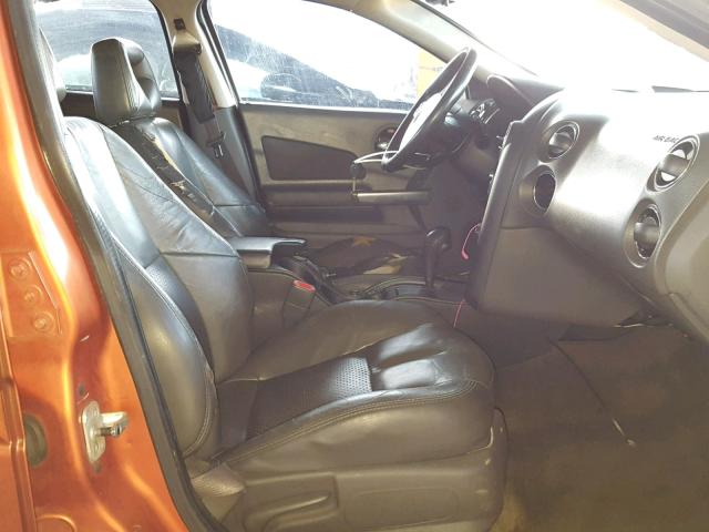 2G2WR524541139262 - 2004 PONTIAC GRAND PRIX ORANGE photo 5