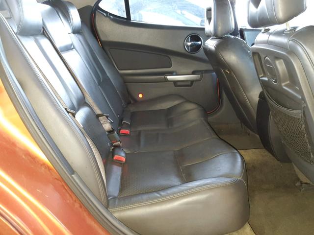 2G2WR524541139262 - 2004 PONTIAC GRAND PRIX ORANGE photo 6