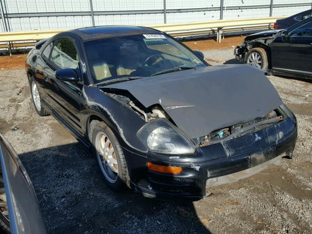 4A3AC54H32E039256 - 2002 MITSUBISHI ECLIPSE GT BLACK photo 1