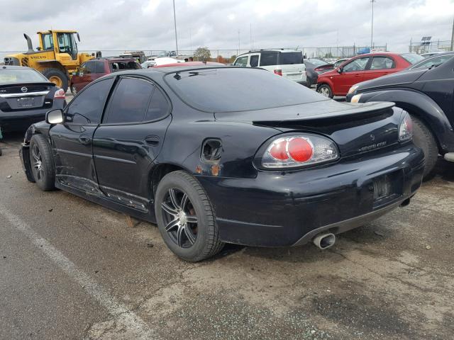 1G2WP52K21F165293 - 2001 PONTIAC GRAND PRIX Սև լուսանկար 3