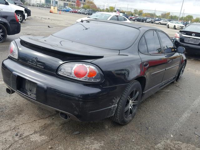 1G2WP52K21F165293 - 2001 PONTIAC GRAND PRIX Սև լուսանկար 4