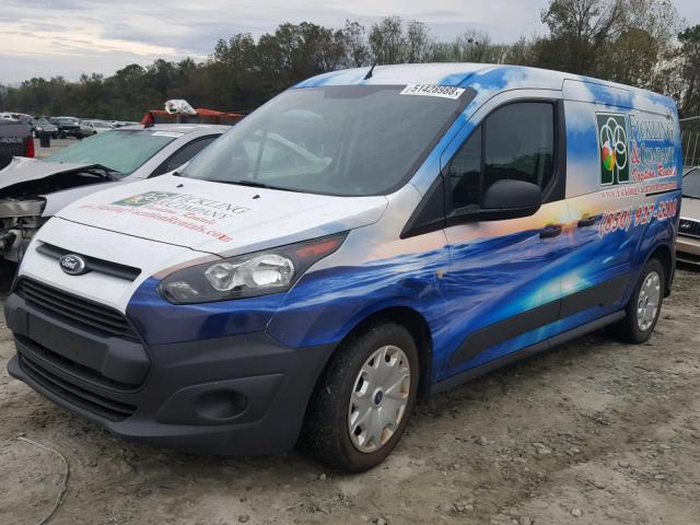 NM0LS7E70G1239894 - 2016 FORD TRANSIT CO WHITE photo 2