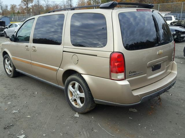 1GNDV23L65D238785 - 2005 CHEVROLET UPLANDER L 金色 照片 3