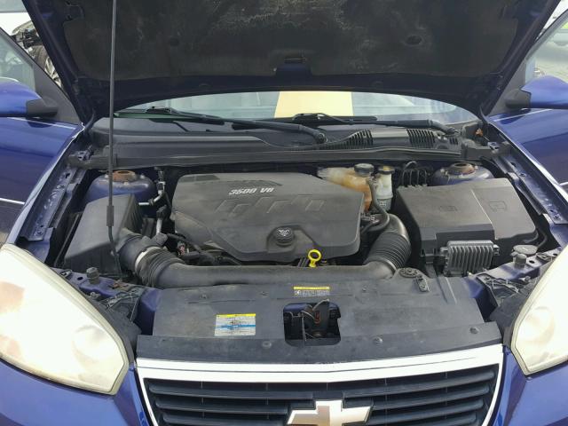 1G1ZU57N07F121153 - 2007 CHEVROLET MALIBU LTZ ლურჯი ფოტო 7