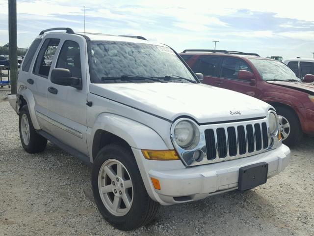 1J4GK58K27W506782 - 2007 JEEP LIBERTY LI SILVER photo 1