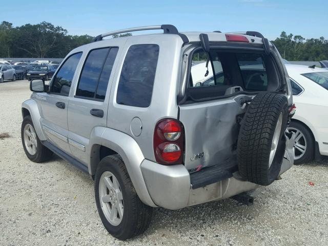 1J4GK58K27W506782 - 2007 JEEP LIBERTY LI SILVER photo 3