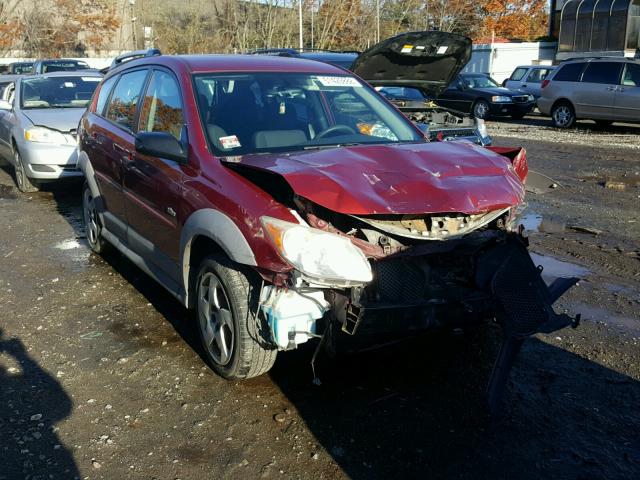 5Y2SL63895Z461981 - 2005 PONTIAC VIBE RED photo 1