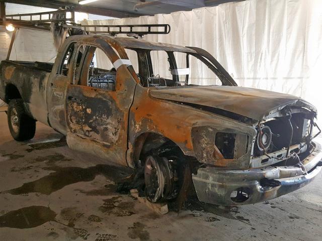 3D7KS28A18G118941 - 2008 DODGE RAM 2500 S Սև լուսանկար 1