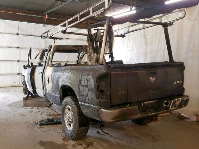 3D7KS28A18G118941 - 2008 DODGE RAM 2500 S Սև լուսանկար 3