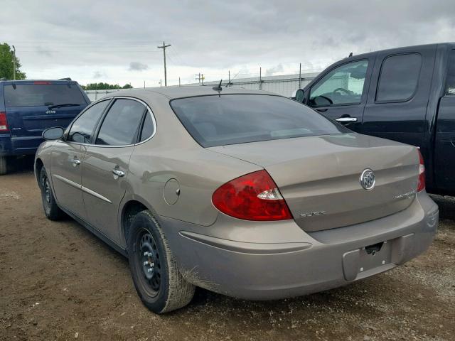 2G4WC582X71172972 - 2007 BUICK LACROSSE C TAN photo 3