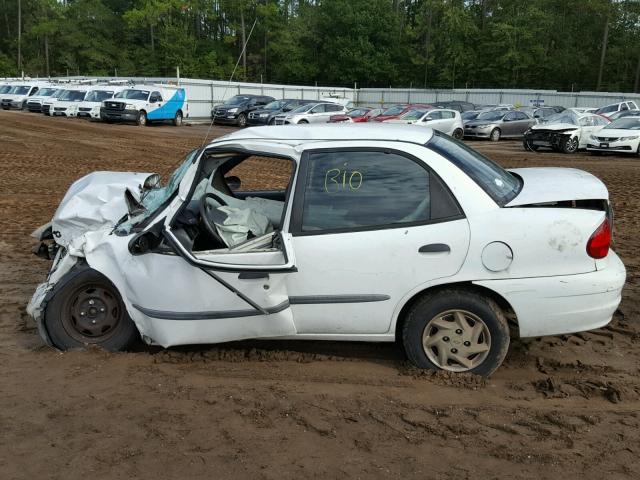 2C1MR5223Y6703708 - 2000 CHEVROLET METRO LSI WHITE photo 10