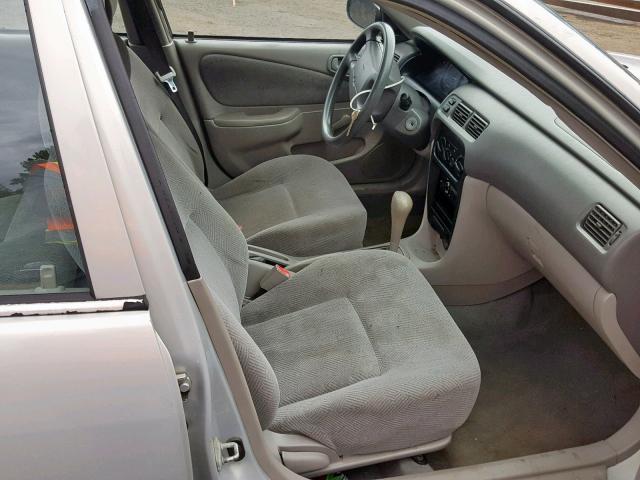 1Y1SK52861Z408384 - 2001 CHEVROLET GEO PRIZM ვერცხლისფერი ფოტო 5