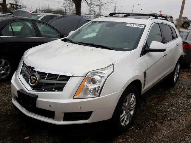 3GYFNDEY1AS632642 - 2010 CADILLAC SRX LUXURY WHITE photo 2