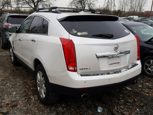 3GYFNDEY1AS632642 - 2010 CADILLAC SRX LUXURY WHITE photo 3