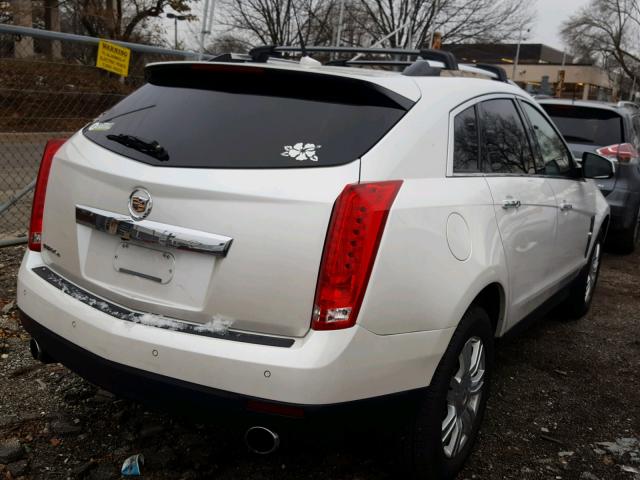 3GYFNDEY1AS632642 - 2010 CADILLAC SRX LUXURY WHITE photo 4