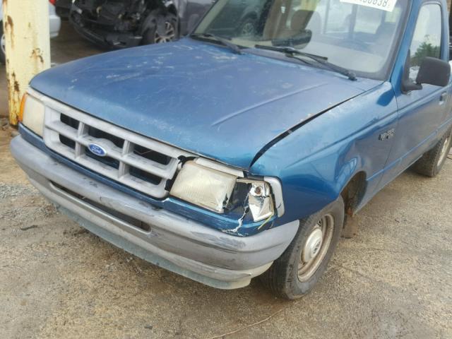 1FTCR10A6RUC31850 - 1994 FORD RANGER BLUE photo 9