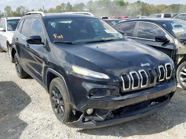 1C4PJLLB3JD554041 - 2018 JEEP CHEROKEE L BLACK photo 1