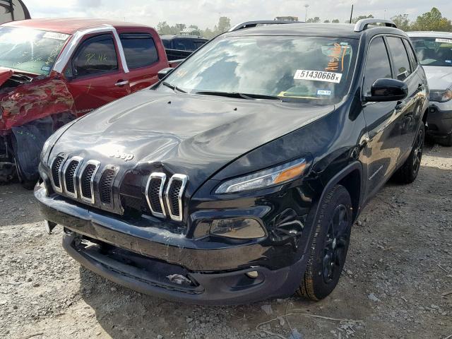 1C4PJLLB3JD554041 - 2018 JEEP CHEROKEE L BLACK photo 2