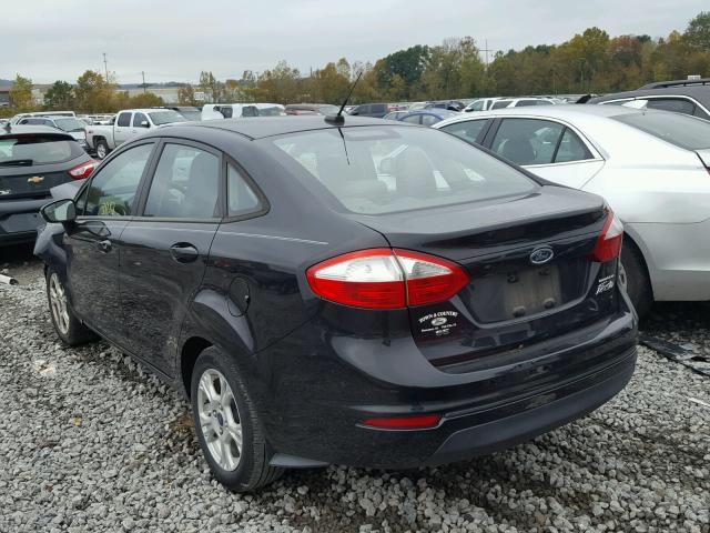 3FADP4BJ0EM232649 - 2014 FORD FIESTA SE BLACK photo 3