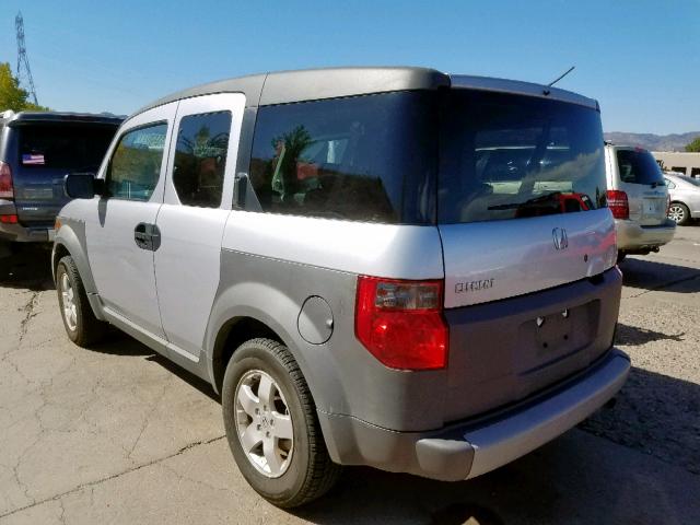 5J6YH28583L016046 - 2003 HONDA ELEMENT EX SILVER photo 3