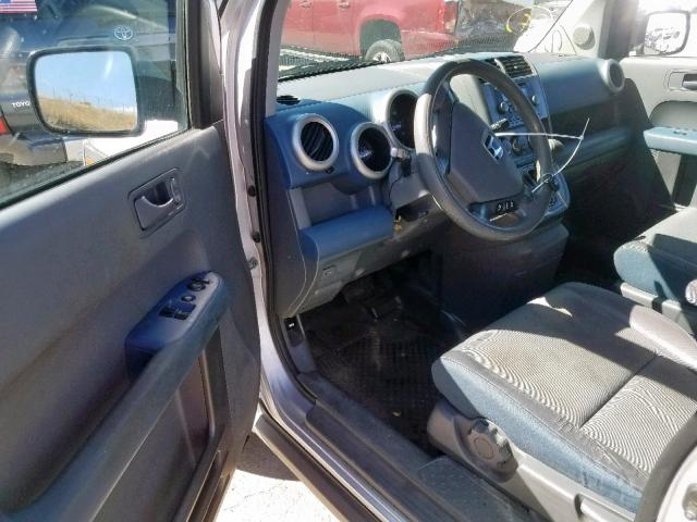 5J6YH28583L016046 - 2003 HONDA ELEMENT EX SILVER photo 9