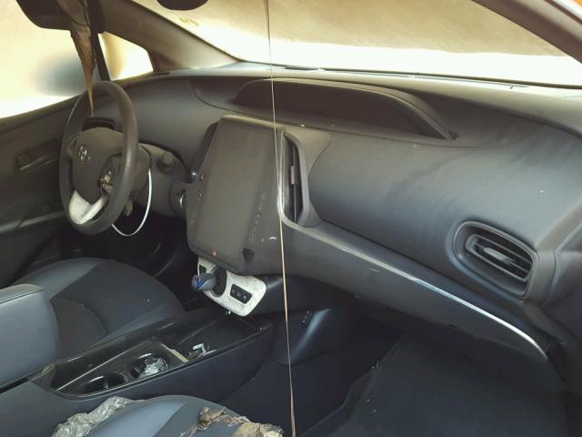 JTDKARFP9H3016089 - 2017 TOYOTA PRIUS PRIM წითელი ფოტო 5