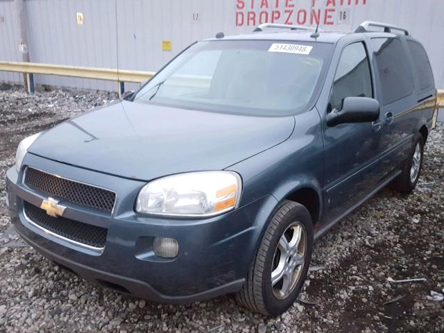 1GNDV33L66D168941 - 2006 CHEVROLET UPLANDER L BLUE photo 2