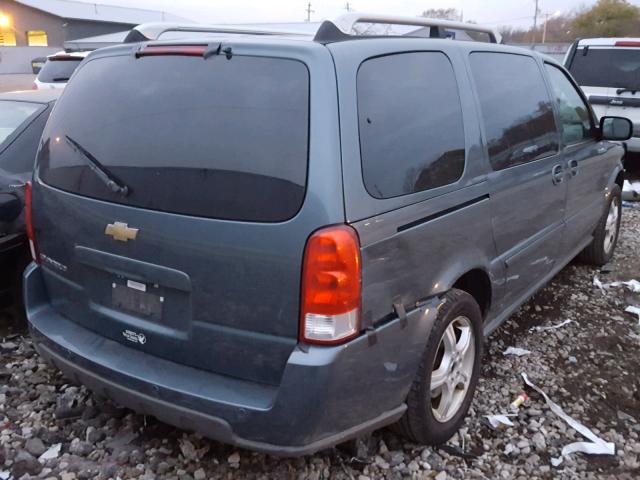 1GNDV33L66D168941 - 2006 CHEVROLET UPLANDER L BLUE photo 4