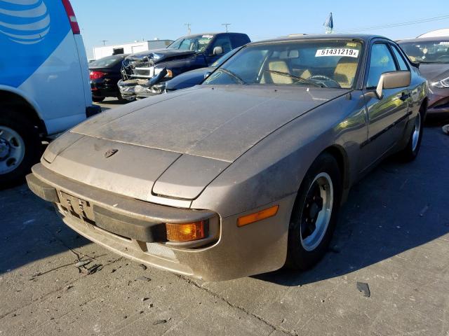 WP0AA0941DN455763 - 1983 PORSCHE 944 TAN photo 2