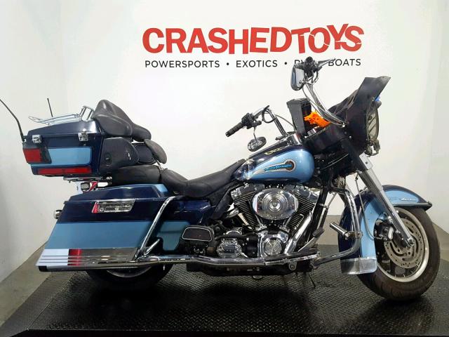 1HD1FLW124Y618267 - 2004 HARLEY-DAVIDSON FLHTCUI SH BLUE photo 1